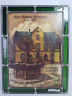 Картина винтажная Helga Hanzmann "Старая ратуша Висбадена 1610г. Винный погреб", витражная рама, на стекле, 29 x 22 см, Германия, 1984г.