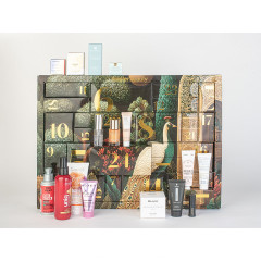 BASLERBEAUTY Adventskalender 2026 Gold, BASLERBEAUTY Золотой адвент-календарь 2026 с уходом за лицом, телом и волосами, ароматами и макияжем, 24 сюрприза