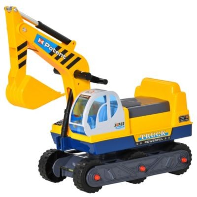 HOMCOM Rutschauto als Bagger Толкать машину как экскаватор