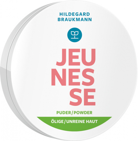 Hildegard Braukmann JEUNESSE Puder Make up hell, 9 g, Hildegard Braukmann компактная пудра для лица, светлый оттенок для всех типов кожи, 9 г