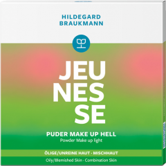 Hildegard Braukmann JEUNESSE Puder Make up hell, 9 g, Hildegard Braukmann компактная пудра для лица, светлый оттенок для всех типов кожи, 9 г