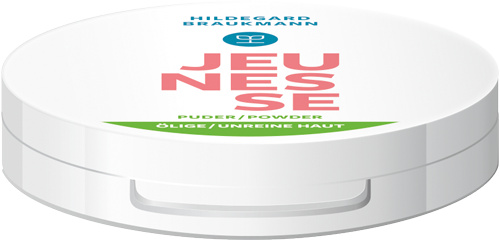 Hildegard Braukmann JEUNESSE Puder Make up hell, 9 g, Hildegard Braukmann компактная пудра для лица, светлый оттенок для всех типов кожи, 9 г