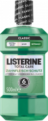Listerine Mundspuelung Total Care Zahnfleischschutz, 500 ml, Listerine ополаскиватель для полости рта Total Care Zahnfleischschutz, комплексная защита десен 6 в 1, 500 мл