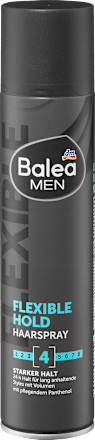 Balea MEN Haarspray flexible hold, 300 ml, Лак для волос Flexible Hold для подвижной фиксации, 300 мл