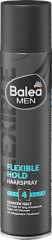 Balea MEN Haarspray flexible hold, 300 ml, Лак для волос Flexible Hold для подвижной фиксации, 300 мл