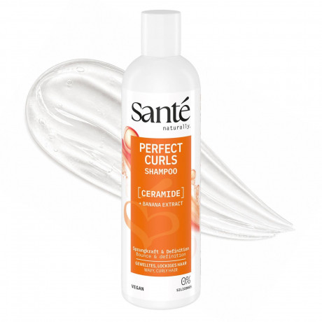SANTE Perfect Curls Shampoo, 250 ml, Санте Шампунь Perfect Curls для ухода за вьющимися и кудрявыми волосами, 250 мл