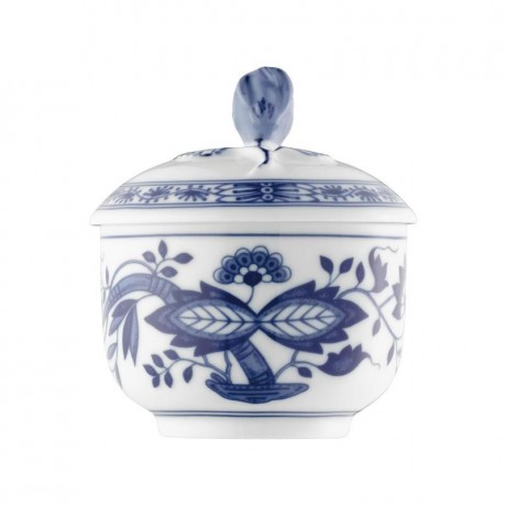Hutschenreuther Hutschenreuther Blau Zwiebelmuster Zuckerdose 0,25 L Сахарница Hutschenreuther с синим луковым узором 0,25 л