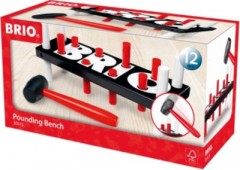 BRIO Schwarze Klopfbank Черная скамейка