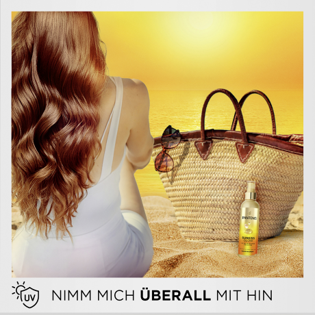Pantene Pro-V Sunkiss Glow Leave-In Spray 75 ml, Несмываемый спрей для волос Sun Kissed Glow, 75 мл