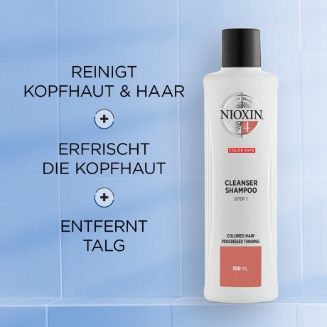 Nioxin System 4 Cleanser Shampoo Очищающий шампунь System 4