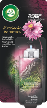AirWick FreshMatic  Компактный Сменный блок для автоматического распылителя Peruanische Andenblüte, 24 мл