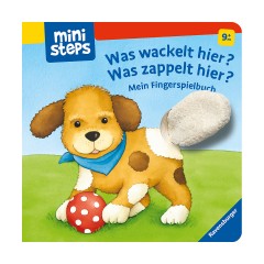 Ravensburger ministeps® Was wackelt hier? Was zappelt hier? ministeps® Что здесь трясется? Что тут шевелится?