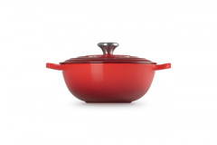 Le Creuset LE CREUSET La Marmite 24 cm Kirschrot SIGNATURE rot LE CREUSET La Marmite 24 см вишнево-красный SIGNATURE