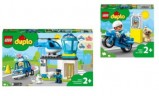 LEGO 2er Set: 10959 Polizeistation mit Hubschrauber + 10967 Polizeimotorrad Набор из 2 предметов: 10959 Полицейский участок с вертолетом + 10967 Полицейский мотоцикл.