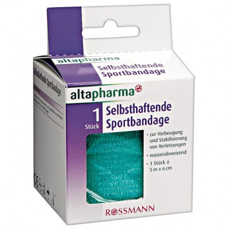altapharma Selbsthaftende Sportbandage Самоклеящиеся спортивные бандажи 1 шт.