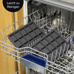 Moritz &amp; Moritz Moritz &amp; Moritz Eiswucrfelform eckig 2er Set grau Набор квадратных форм для кубиков льда Moritz &amp;amp; Moritz, 2 шт.