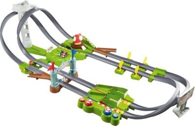 Mattel Hot Wheels Mario Kart Mario Rundkurs Trackset Гоночный трек Hot Wheels Mario Kart Mario Circuit