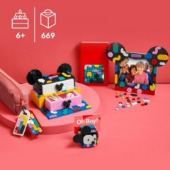 LEGO LEGO DOTS 41964 Micky  Minnie Kreativbox zum Schulanfang LEGO DOTS 41964 Набор для творчества Микки и Минни «Снова в школу»