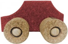 KORXX Spielzeugauto Kork Limou eckig Игрушечная машинка из пробки Limou Square