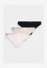 Tommy Hilfiger THONG 3 PACK Thong pink/feather white/desert sky НАБОР 3 КОМПЛЕКТА ТРЕНАЖЕЙ Стринги розовый/перо-белый/небо пустыни