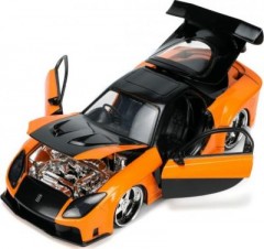 Jada Hollywood Rides Fast  Furious Han 1995 Mazda RX7 1:24 Голливуд едет на форсаже Хан 1995 Mazda RX7 1:24