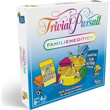 Hasbro Trivial Pursuit Familien-Edition Семейное издание Trivial Pursuit