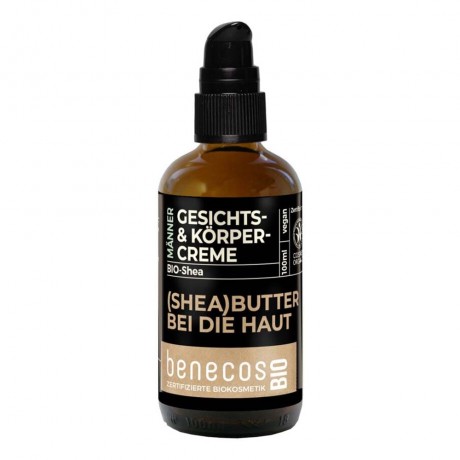 benecos Sheabutter 2in1 Gesichts- und Korpercreme 100ml  Масло ши крем для лица и тела 2в1 100мл