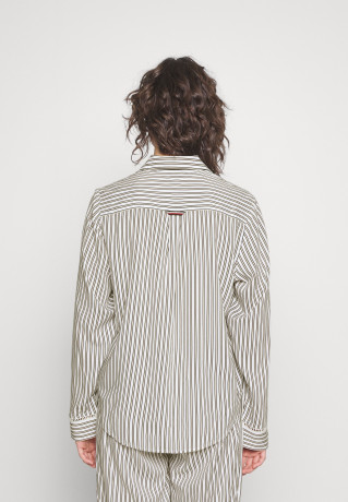 Tommy Hilfiger Pyjama top nola stripe beige пижамный топ нола полосатый бежевый