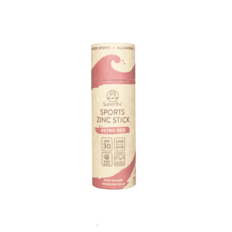 Suntribe Zinksonnencreme Stick Retro Red 30g Солнцезащитный стик с цинком ретро красный 30г