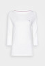 Tommy Hilfiger Long sleeved top optic white Топ с длинными рукавами оптический белый