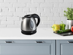 Tristar Wasserkocher, 1.2 l, 1500 W, elektrischer kabelloser Tee Heisswasserbereiter schnell, leise 360°-Fuss  Чайник Tristar 1,2 л, 1500 Вт, электрический беспроводной чайник для приготовления горячей воды, быстрая, бесшумная основа на 360°