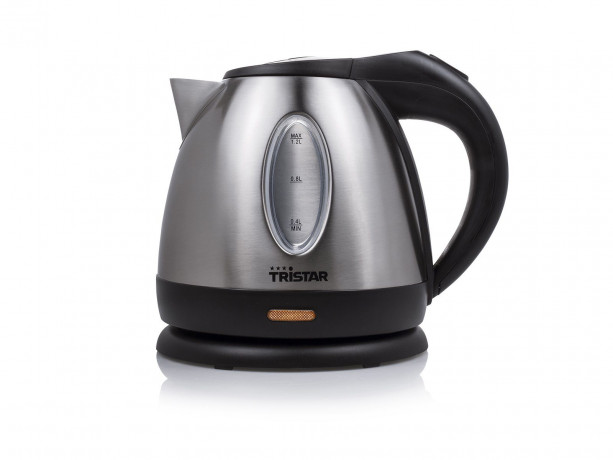 Tristar Wasserkocher, 1.2 l, 1500 W, elektrischer kabelloser Tee Heisswasserbereiter schnell, leise 360°-Fuss Чайник Tristar 1,2 л, 1500 Вт, электрический беспроводной чайник для приготовления горячей воды, быстрая, бесшумная основа на 360°