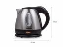 Tristar Wasserkocher, 1.2 l, 1500 W, elektrischer kabelloser Tee Heisswasserbereiter schnell, leise 360°-Fuss Чайник Tristar 1,2 л, 1500 Вт, электрический беспроводной чайник для приготовления горячей воды, быстрая, бесшумная основа на 360°