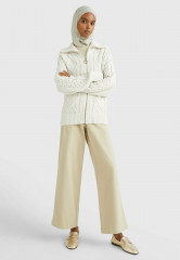 Tommy Hilfiger 1985 COLLECTION MODERN WIDE LEG  Trousers light sandalwood 1985 COLLECTION MODERN WIDE LEG Брюки светлое сандаловое дерево