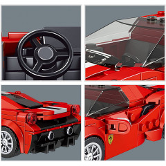 MOULD KING Klemmbausteineset Rennwagen Набор зажимных блоков для гоночных автомобилей