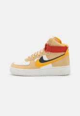 Nike Sportswear WMNS AIR FORCE 1 HI SE Sneaker high sesame/yellow ochre/sail/off noir/cinnabar/white WMNS AIR FORCE 1 HI SE Высокие кроссовки женские кунжут/желтая охра/парус/off noir/киноварь/белый