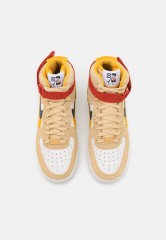 Nike Sportswear WMNS AIR FORCE 1 HI SE Sneaker high sesame/yellow ochre/sail/off noir/cinnabar/white WMNS AIR FORCE 1 HI SE Высокие кроссовки женские кунжут/желтая охра/парус/off noir/киноварь/белый