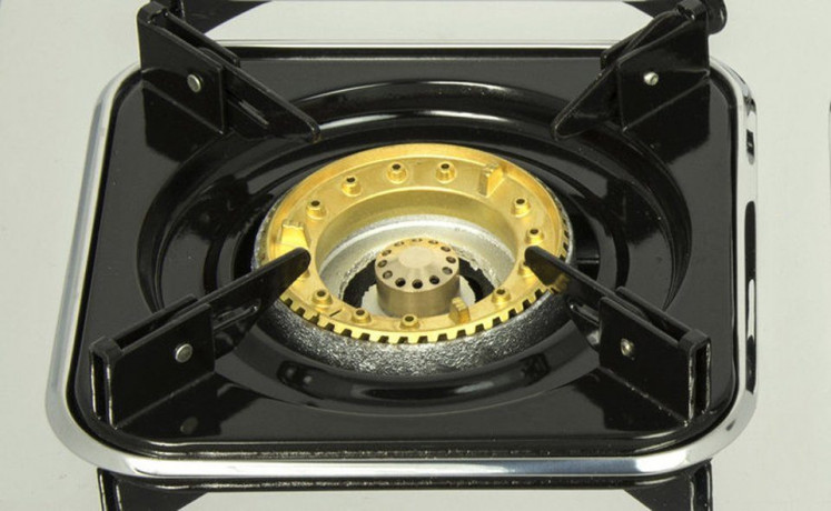 NJ The right choice NJ The right choice Gaskocher NGB-100, Edelstahl Camping Gaskocher 1 flammig Campingkocher  NJ Правильный выбор газовой плиты NGB-100, походная газовая плита из нержавеющей стали, походная газовая плита с 1 пламенем