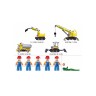 Sluban Baustellenfahrzeuge Set (463 Teile) Комплект строительной техники (463 детали)
