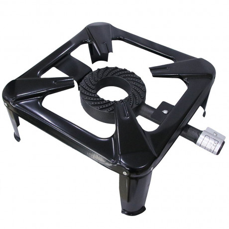 Mucola Mucola Gaskocher Hockerkocher Gasbrenner 4 Bein Gaskocher Campingkocher Gusseisen Stahl, (Premium-Gaskocher), regulierbar Газовая плита Mucola, табурет, газовая горелка, газовая плита на 4 ножках, походная плита, чугунная сталь, (газовая плита пре