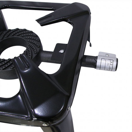 Mucola Mucola Gaskocher Hockerkocher Gasbrenner 4 Bein Gaskocher Campingkocher Gusseisen Stahl, (Premium-Gaskocher), regulierbar Газовая плита Mucola, табурет, газовая горелка, газовая плита на 4 ножках, походная плита, чугунная сталь, (газовая плита пре