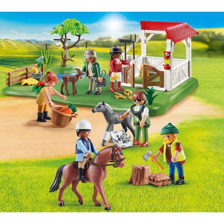 PLAYMOBIL My Figures: Horse Ranch Мои фигурки: конное ранчо