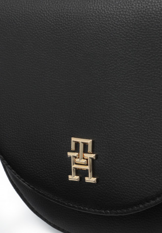 Tommy Hilfiger LIFE SADDLE Handbag black ЖИЗНЬ СЕДЛО сумочка черный