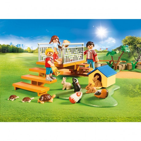 PLAYMOBIL PLAYMOBIL 70342 Erlebnis-Streichelzoo PLAYMOBIL 70342 Детский зоопарк приключений
