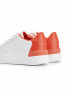Tommy Hilfiger COLOUR POP CUPSOLE Trainers white earth orange COLOR POP CUPSOLE Кроссовки белый земляной оранжевый