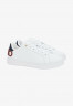 Tommy Hilfiger BUTTON DETAIL COURT Trainers white BUTTON DETAIL COURT Кроссовки белый