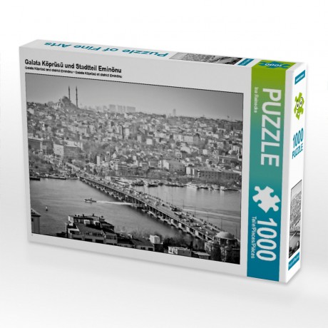 CALVENDO Puzzle CALVENDO Puzzle Galata Koprusu und Stadtteil Eminonu Пазл CALVENDO Puzzle Galata Район Копрусу и Эминёню