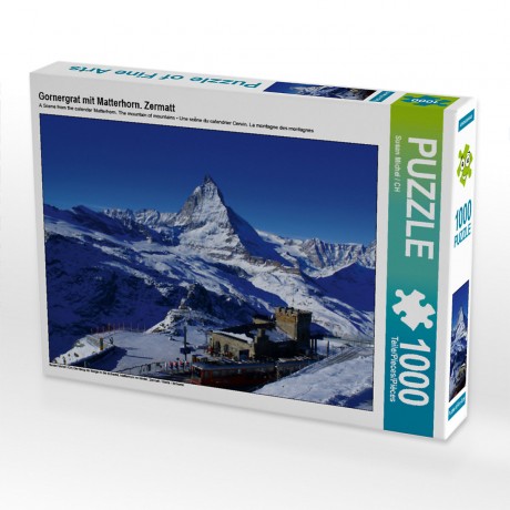 CALVENDO Puzzle CALVENDO Puzzle Gornergrat mit Matterhorn. Zermatt Пазл CALVENDO Пазл Горнерграт с Маттерхорном. Церматт