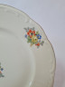 Тарелка винтажная с цветочным рисунком и фактурным краем, 17 x 2 см, Германия, 1960-70гг.