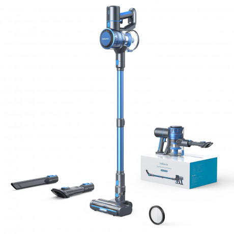 oyajia oyajia Akku-Hand-und Stielstaubsauger 6 in 1 Kabellos 22,2V Akkusauger 23000Pa Burstenlosen Motor, 225,00 W, beutellos, 45 Min. Laufzeit fur Hartboden, Teppich, Tierhaare Blau Беспроводной ручной пылесос oyajia Беспроводной беспроводной пылесос 6 в